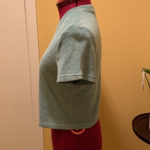 Artizia TNA Mint Green Terry Crop Top - Picture 4 of 11
